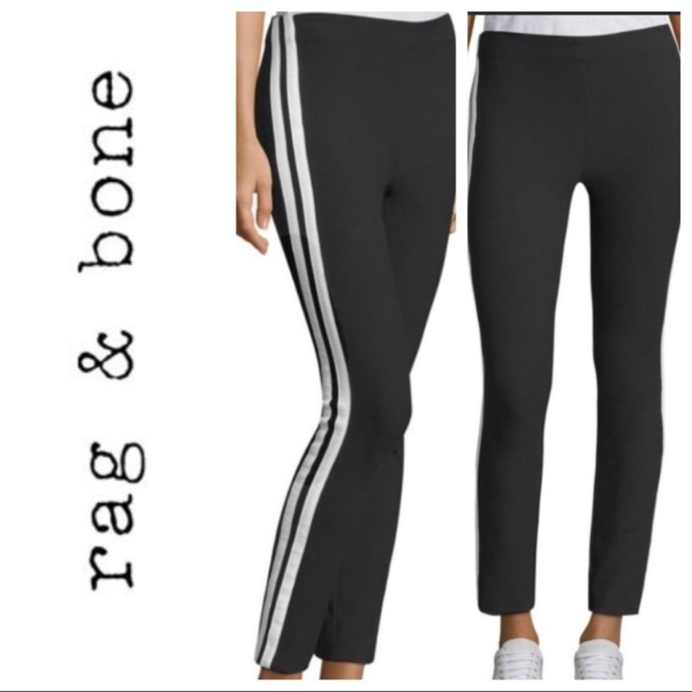 Rag & Bone Slim Fit Stripe Activewear Jeans Pants